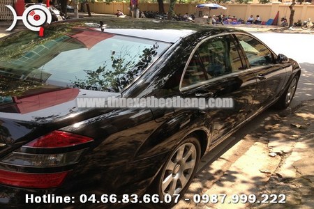 Thuê xe Mercedes S500 theo tháng, thuê xe tháng giá rẻ, thuê xe theo tháng giá rẻ tại Hà Nội