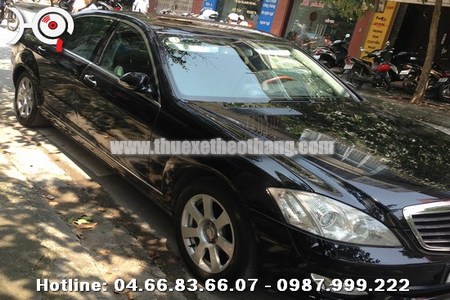 Thuê xe Mercedes S500 theo tháng, thuê xe tháng giá rẻ, thuê xe theo tháng giá rẻ tại Hà Nội